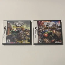 Monster Jam: Urban Assault & Path Of Destruction - Nintendo DS / Tested & Works!