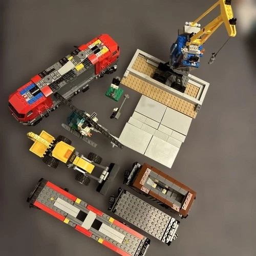 LEGO City Heavy-Haul Train 60098 In 2015 Used Retired As Is