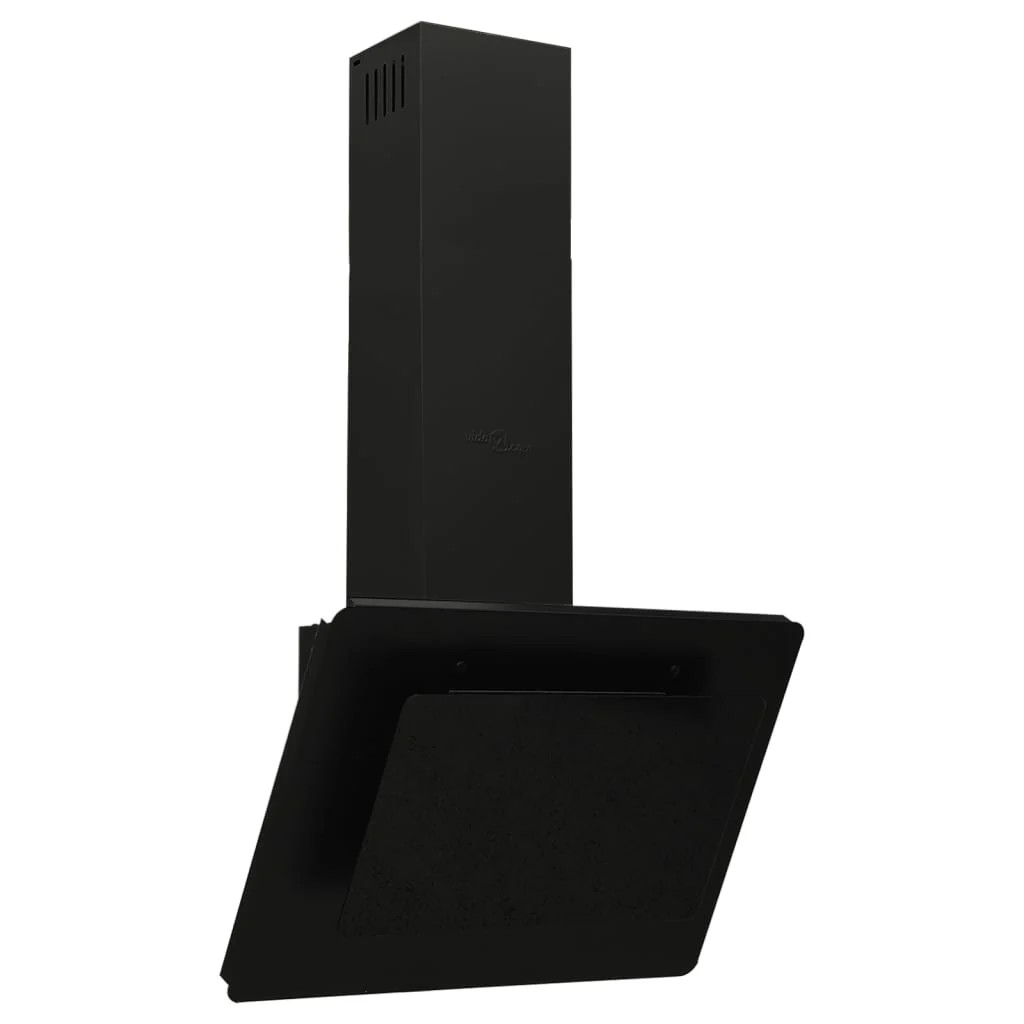 Hotte aspirante murale 60 cm contre les fumées de cuisson inox verre