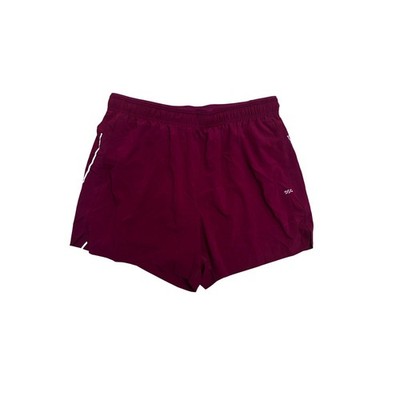 DSG Mens 5 Inch Stride Short Maroon Burgundy Athletic Running Shorts XL NWT