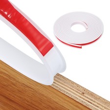 TPE U-Shape Edge Banding 7/16 Inch x 13ft for Shelf Cabinet Table White 