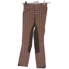 Black Forest, Reithose, Gr&ouml;&szlig;e: 164, Braun/Mehrfarbig, Karo, M&auml;dchen #O5S