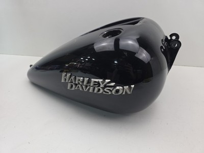 04-17 Harley David Dyna Wide Glide FXDWG Gas Fuel Tank Vivid Black