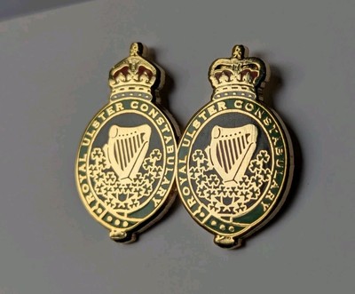 Royal Ulster Constabulary Doppelschild Emaille Pin Anstecker