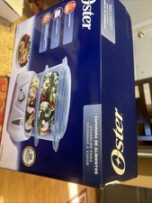 NUEVO vaporizador de alimentos Oster 7711 6,1 cuartos vaporizador de doble nivel