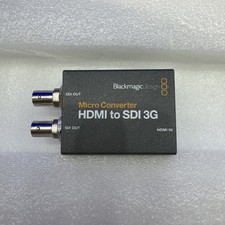 Blackmagic Design Micro Converter HDMI to SDI 3G Video Broadcast Metal Gray OS