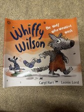 WHIFFY WILSON THE WOLF WHO WOULDN'T WASH - Bedtime Picture Story Book - NEW