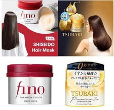 TSUBAKI & FINO Hair Mask Set Premium Repair 180g Touch Repair 230g Made in Japan