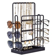 Jewelry Stand Holder Organizer, Sunglass Organizer for 6 Pairs of Eyewear Dis...