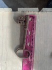 LARGE rare antique 18th century shipwreck wrought iron strong box skeleton key — photo 5