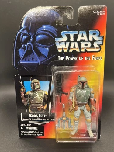 1995 Kenner Star Wars Power of the Force Boba Fett Action Figure NEW NIB PotF