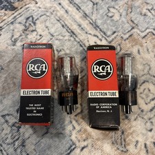 2 NOS ODS RCA JAN radio audio gas voltage reg...