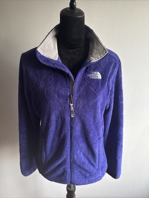 The North Face Women s Osito Full Zip Fluffy Fleece Blue Jacket Size M