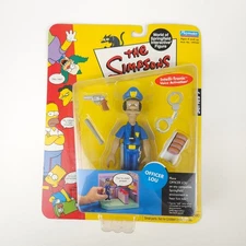 Playmates The Simpsons Figure Officer Lou Series 7 IntelliTronic Voice Activated