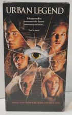 1998 Urban Legend VHS Alicia Witt, Jared Leto, Rebecca Gayheart, Paul Walker