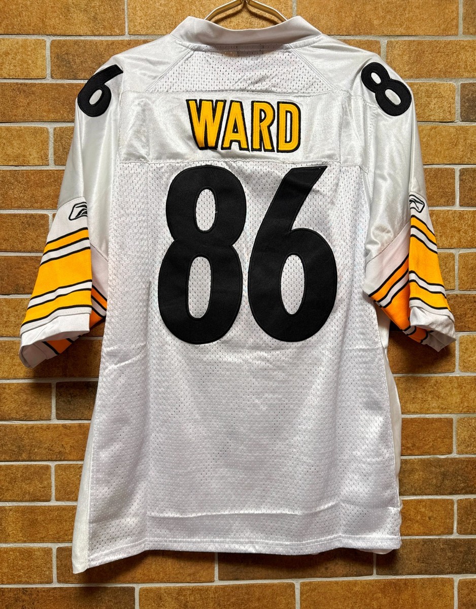 PITTSBURGH STEELERS #86 HINES WARD NFL FOOTBALL SHIRT JERSEY WHITE