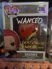 Funko Pop! Vinyl One Piece Shanks Exclusive Autographed JSA #2166 CL61183