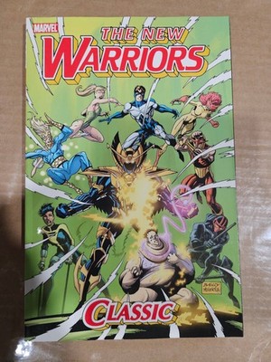 The New Warriors Classic Trade Paperback Marvel Nineties Comic Book