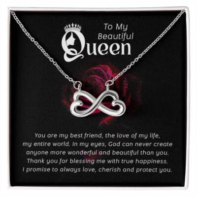 Queen Endless Love Necklace