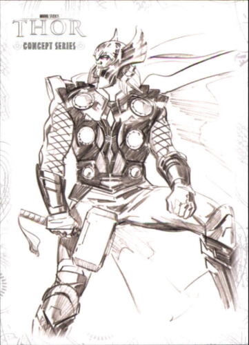 2011 Thor Movie Concept Art #C2 Thor - Picture 1 of 2