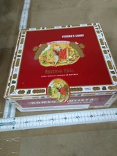 Romeo Y Julieta Reserva Real verona Hand Made Empty Wooden Cigar Box Humidor