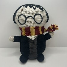 Harry Potter Wizard Handmade Crochet Doll Plush Stuffed Amigurumi