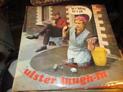 1971 LEILA WEBSTER Ulster Laugh In Ireland LP Outlet BOL 4014