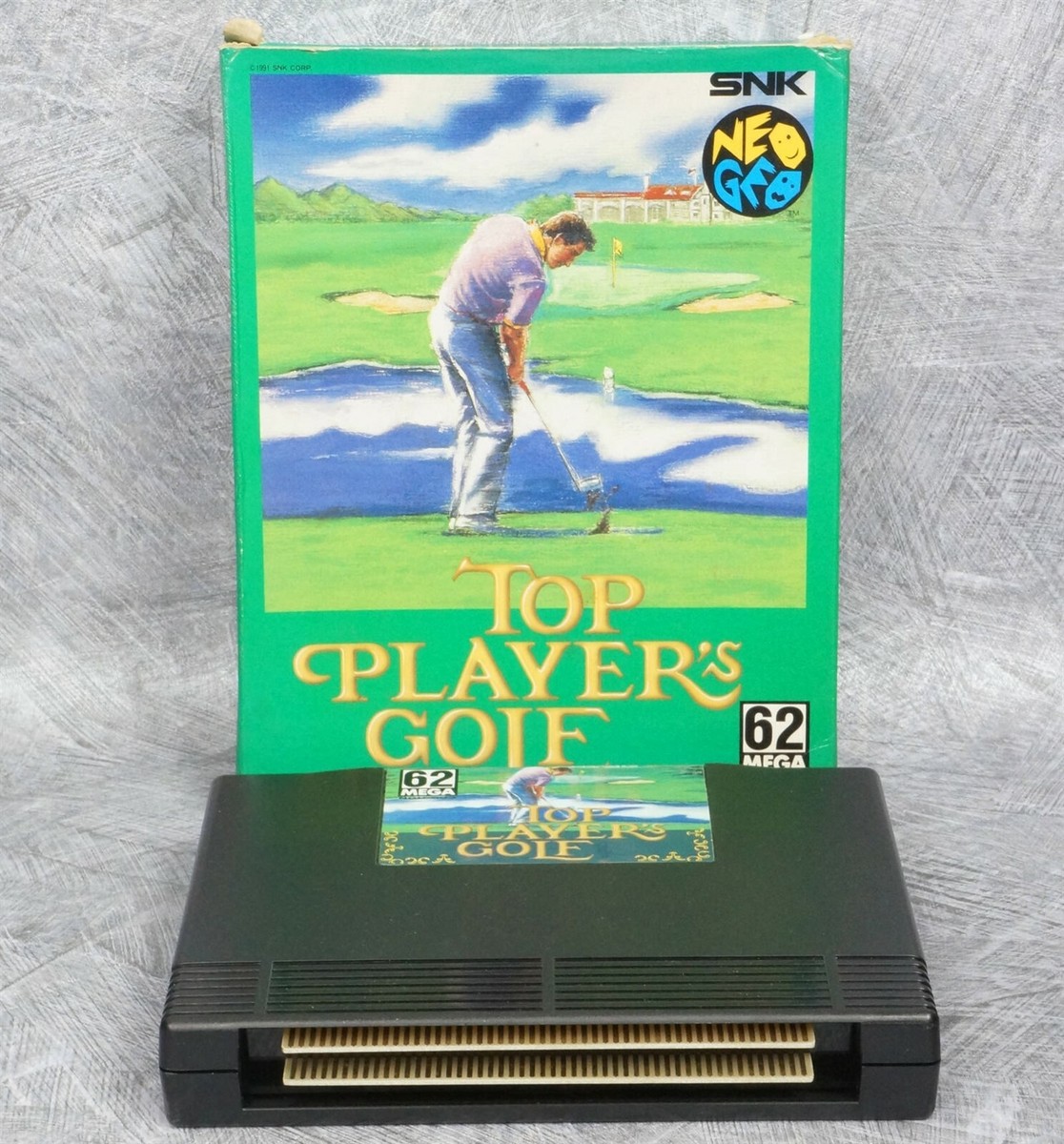 TOP PLAYER'S GOLF No Instruction NEO GEO AES FREE SHIPPING Ref