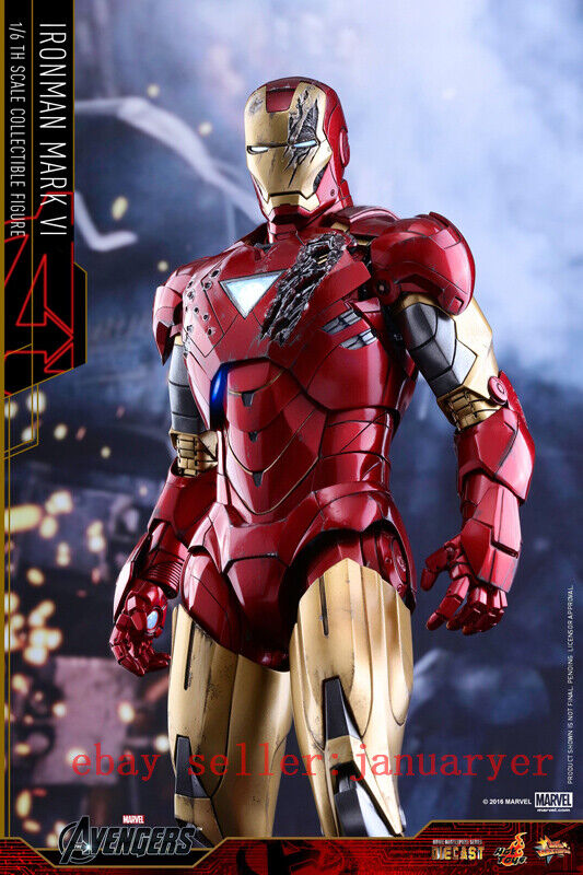 Hot Toys Mms378d17 1/6 Avengers Iron Man Mk6 Die Cast Alloy Hot Toys Mms378d17 1/6 Avengers Iron Man Mk6 Die Cast Alloy