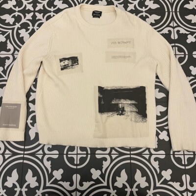 Calvin Klein X Andy Warhol 205W39NYC Ribbed Cotton Sweater