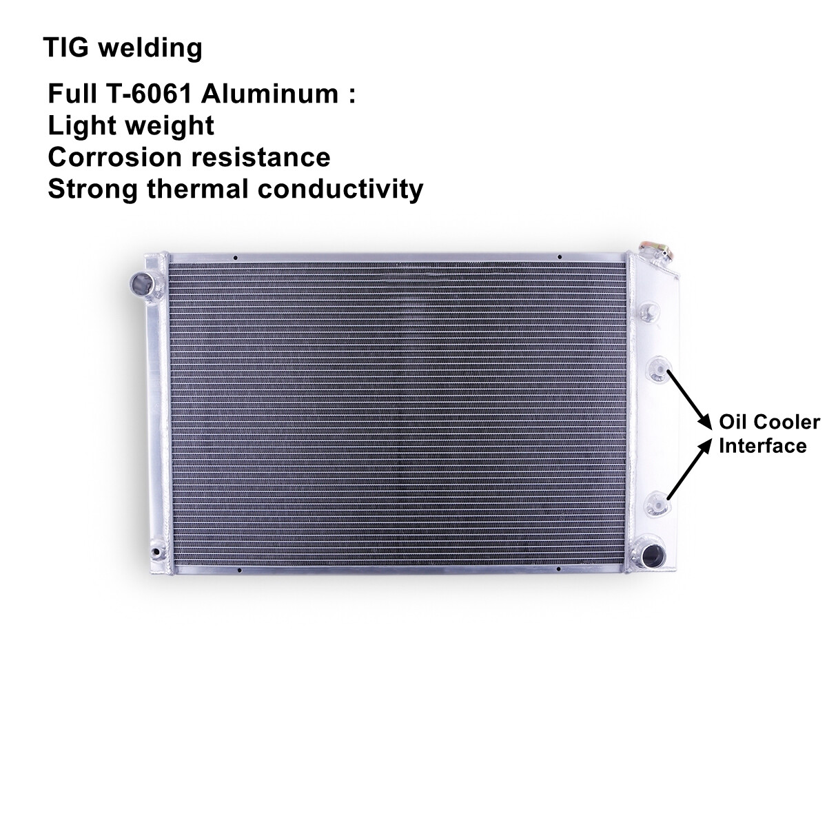3-Row Aluminum Radiator For 1973-1987 Chevy C10 C20 C30 Pickup & 73-91 Blazer – FONGOFF