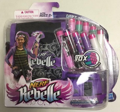 Nerf Rebelle Dart Diva Bag With 10 Darts 653569875154 | eBay