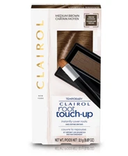 Root Touch-Up Temporary Concealing Powder, Medium Brown Hair Color, 0.07 Ounce