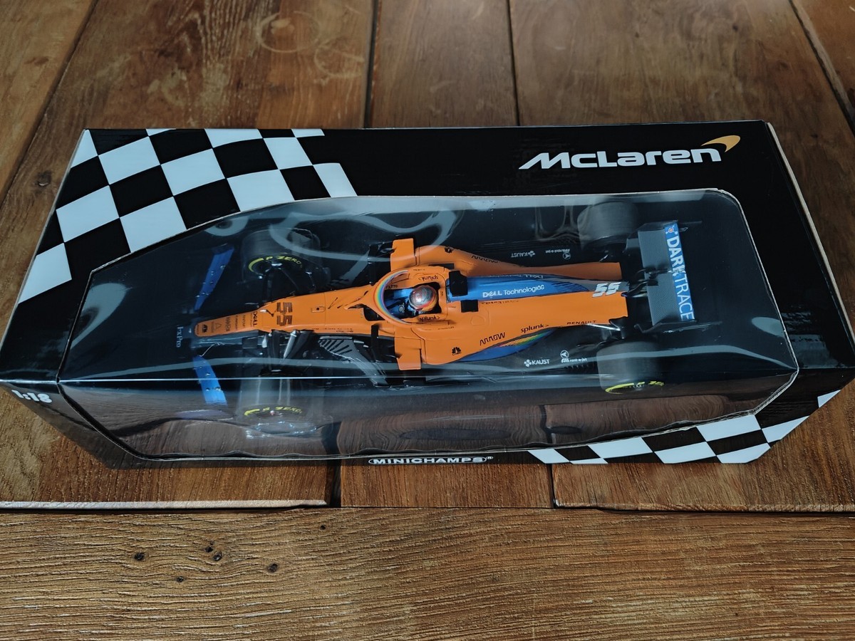Minichamps 1/18 McLaren MCL35M - Sainz Jr, GP Autriche F1 2020 (neuf)