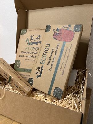 Zero Waste Starter-Set für einen plastikfreien Haushalt (NEU, Geschenke-Set)