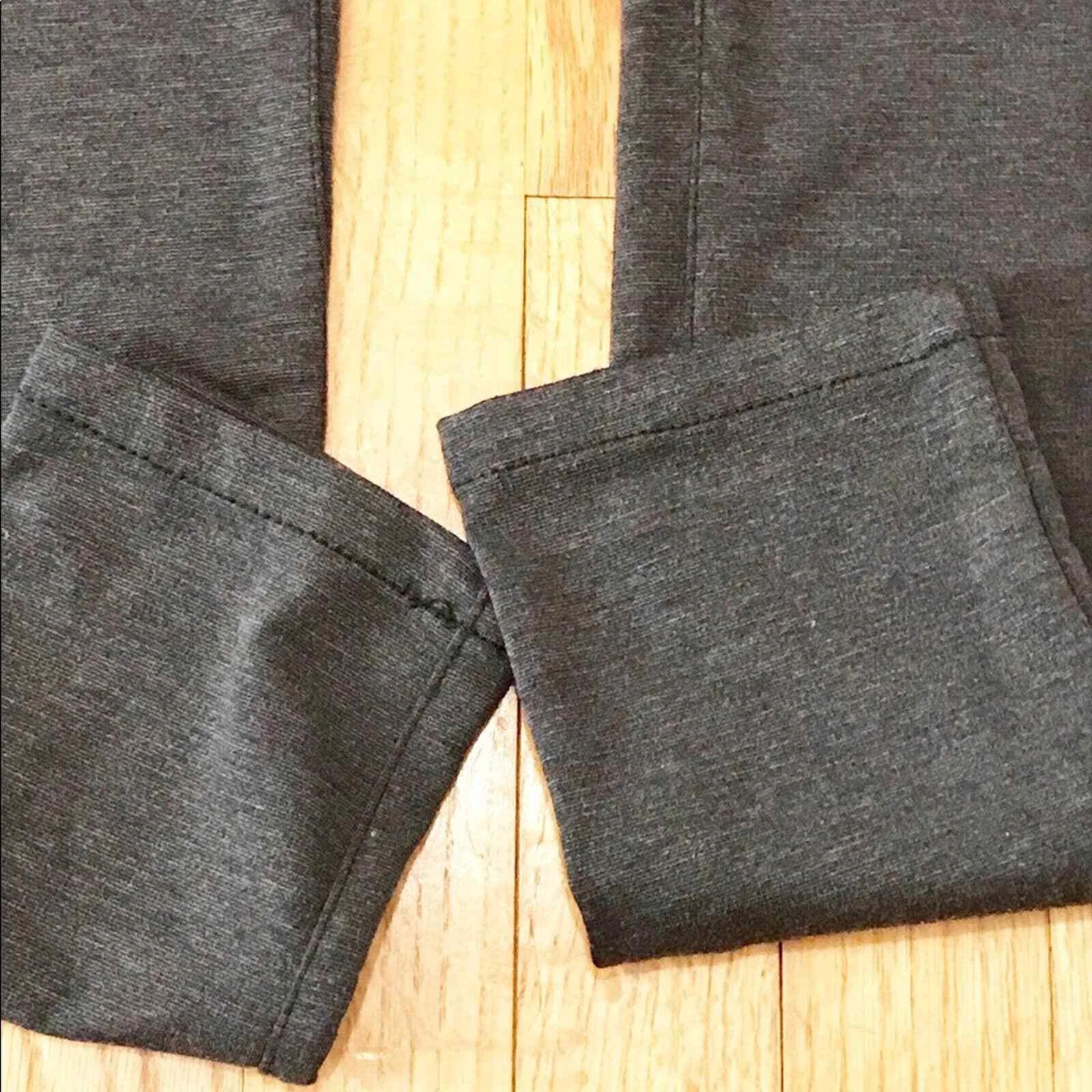 Abito a gamba dritta Tory Burch pantaloni grigi taglia XS