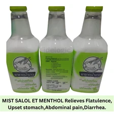 Flying Rabbit Mist Salol Et Menthol Relieves Flatulence Stomach Upset,200ml x 1