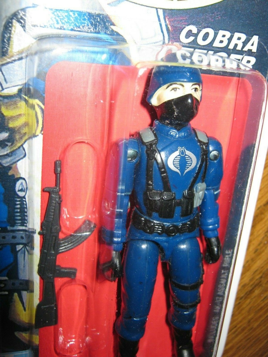 G.I.Joe 1983 Cobra Officer V-1.5 complete Carded Hasbro ARAH 20