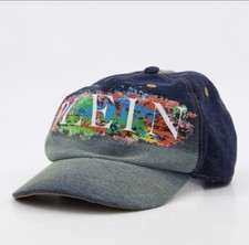 Philipp Plein Blue Curved Peak Cap Kinder Jun...