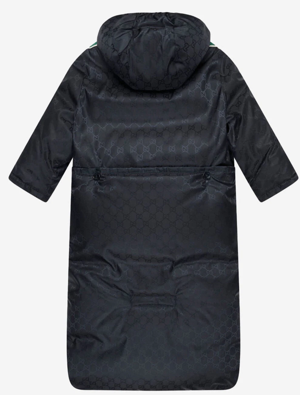 Nuovo Gucci Baby Boy 6 9m Giacca Blu E Manicotto Jacquard Set Lusso $1290