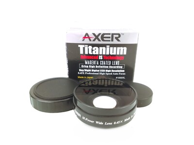AXER Japan Titanium HD 0,45x Superweitwinkel Makro Infrarot Konvertierung Objektiv
