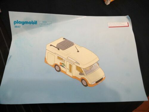 PLAYMOBIL FAMILLE AVEC Camping-car EUR 50,00 - PicClick FR