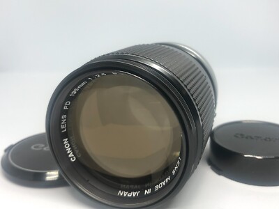 Near Mint] Canon FD 135mm f2.5 S.C MF Telephoto Lens From JAPAN | eBay