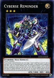 Cyberse Reminder - DANE-EN040 - Common - Unlimited Edition x3 - Near Mint