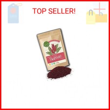 Eat Well Sumac Spice Powder 8 oz Ground Sumac Berries in Resealable Pack, 100 N
