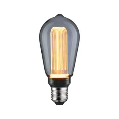 Paulmann Inner Glow Edition LED Kolben Arc 3,5 W E27 1800 K Goldlicht Rauchglas