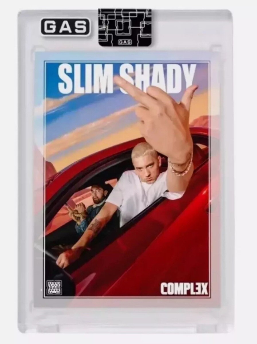 GAS Trading Cards Eminem Complex Death of Slim Shady Encased Rookie Card RC  | eBay