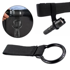 Tactical Duty Belt Slide-On Ring Holder for Maglite C -Cell Web Flashlight Light