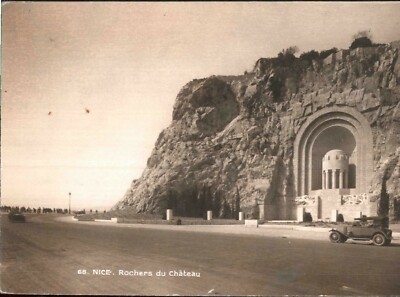 Nice -Rochers du Chateau  1930