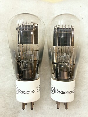 RCA  210 VT-25A VT-25 10Y Ceramic Base Balloon Foil Getter Near NOS Rare